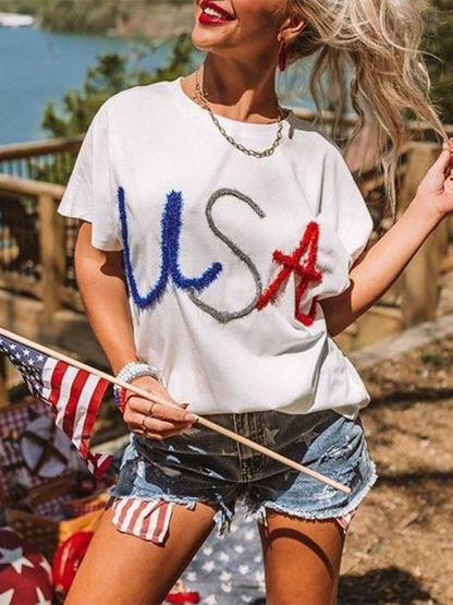 Women's USA Independence Tee