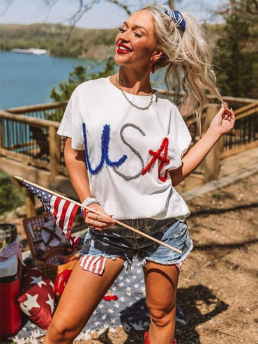 Women's USA Independence Tee