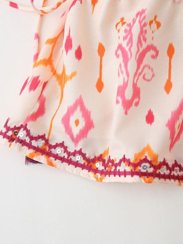 Romantic sequin camisole top - Love Salve 