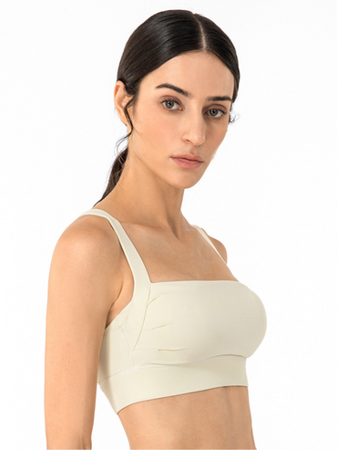 Posture-support sports bra for fitness