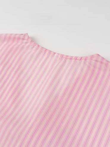 Stylish striped shirt and trousers set - Love Salve 