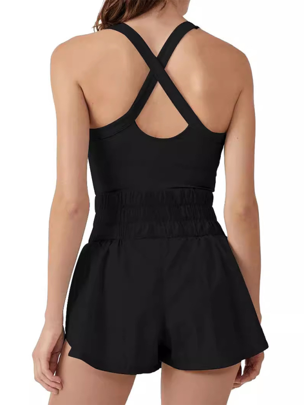 Women's tennis skirt jumpsuit