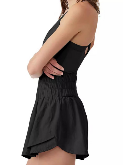 Women's tennis skirt jumpsuit