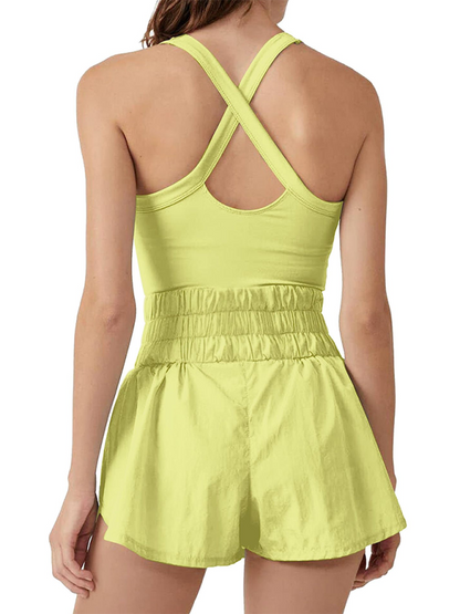 Women's tennis skirt jumpsuit