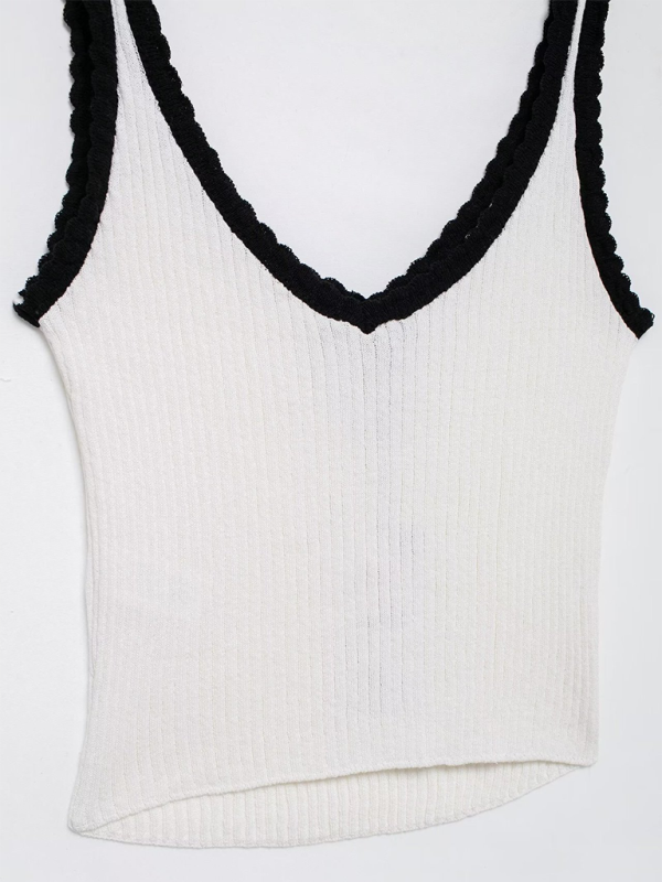 Chic Bow Camisole for Spring-Summer