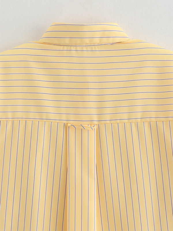 Loose striped shirt for women