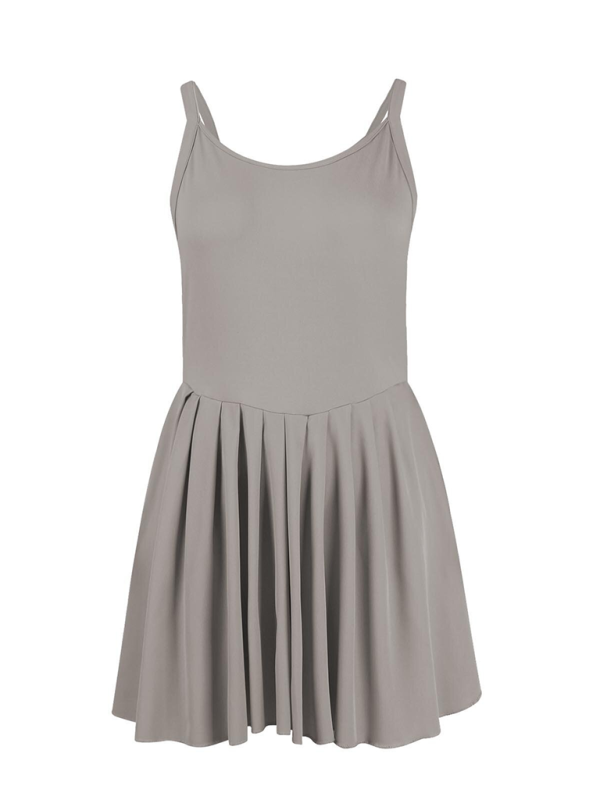 Chic Two-in-One Halter Dress for Effortless Style