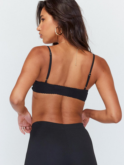 Chic backless halter top | sexy fit