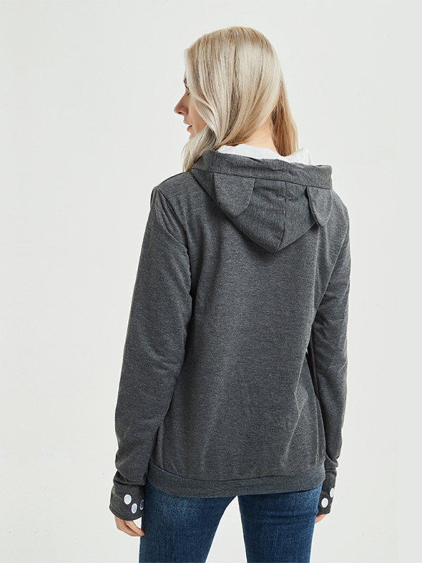 Cozy star hoodie with big pockets