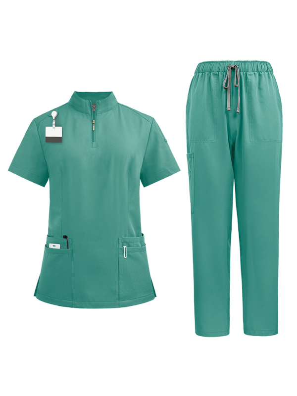 Stylish surgical gown and pants set