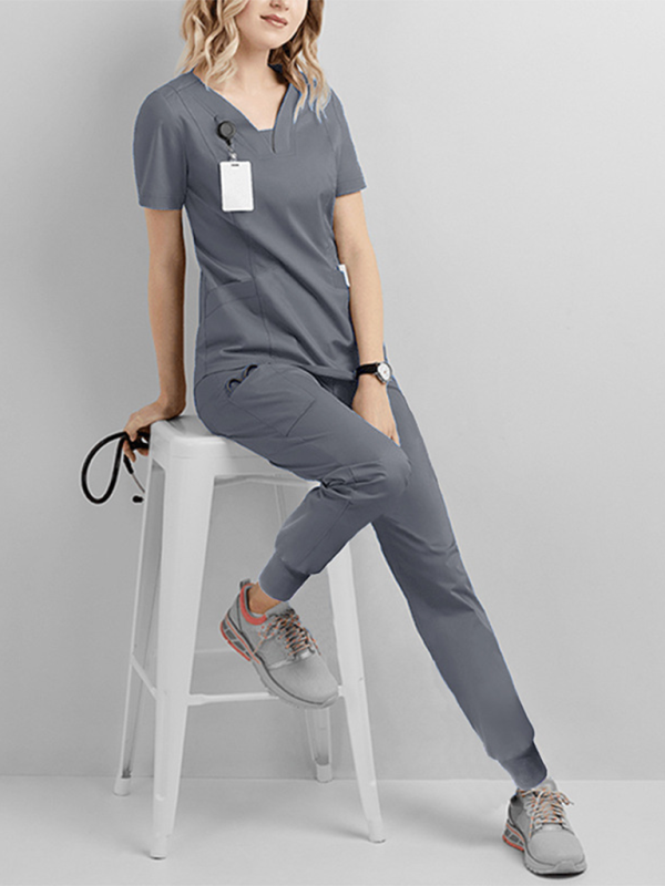 Professional dental scrubs suit