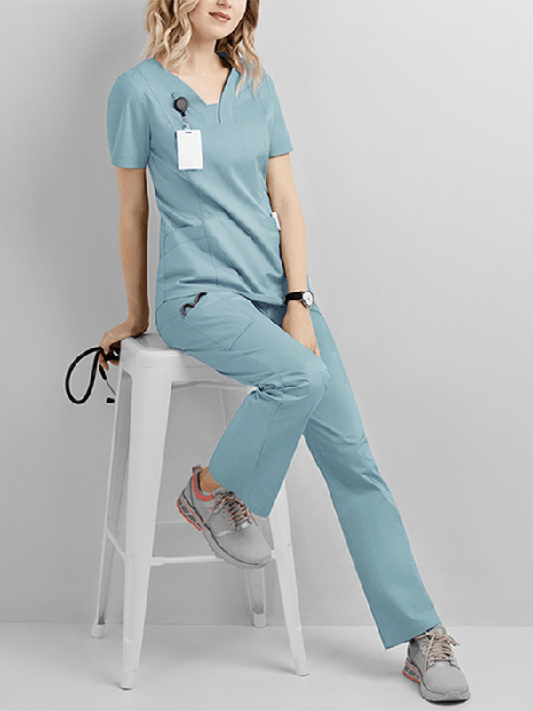 Professional dental scrubs suit