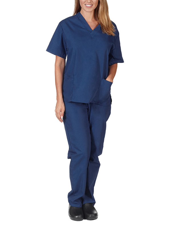 Quick-drying nurse gown - elastic fit