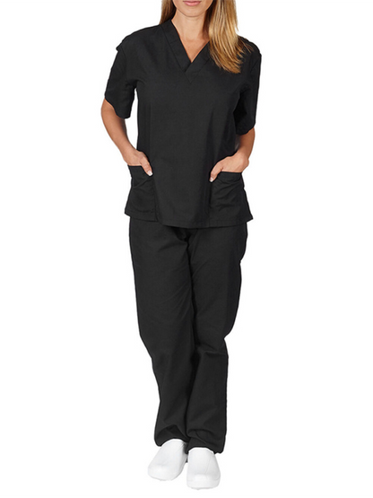 Quick-drying nurse gown - elastic fit