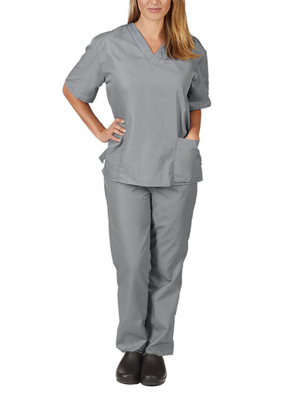 Quick-drying nurse gown - elastic fit