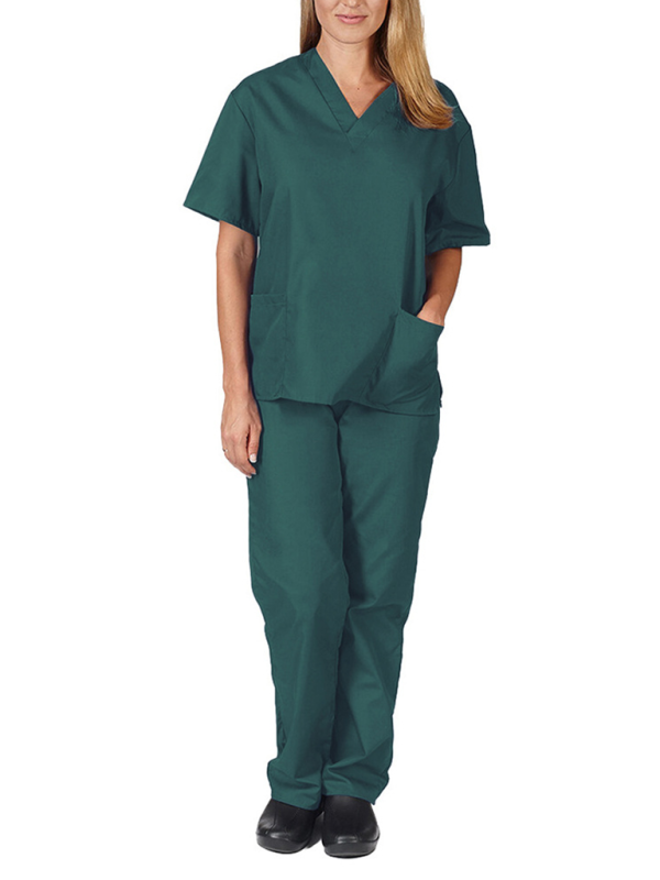 Quick-drying nurse gown - elastic fit