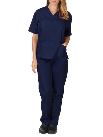 Quick-drying nurse gown - elastic fit