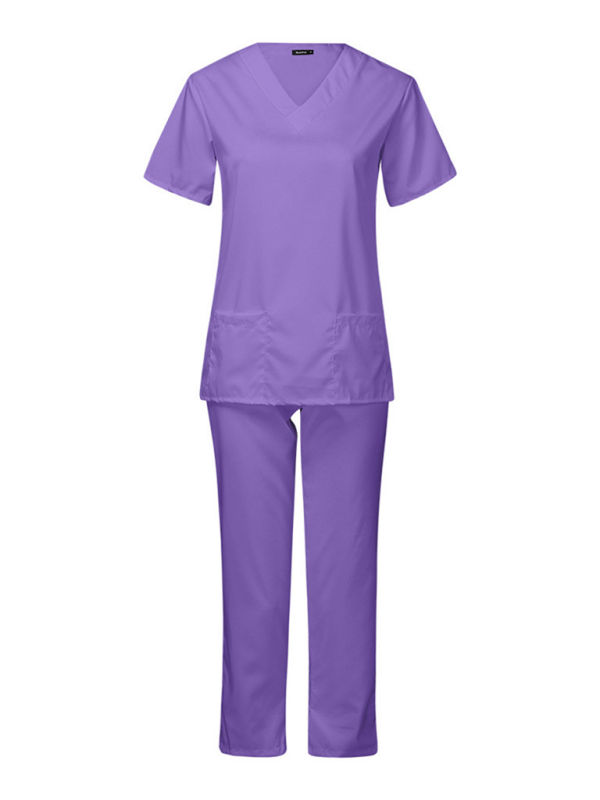 Quick-drying nurse gown - elastic fit