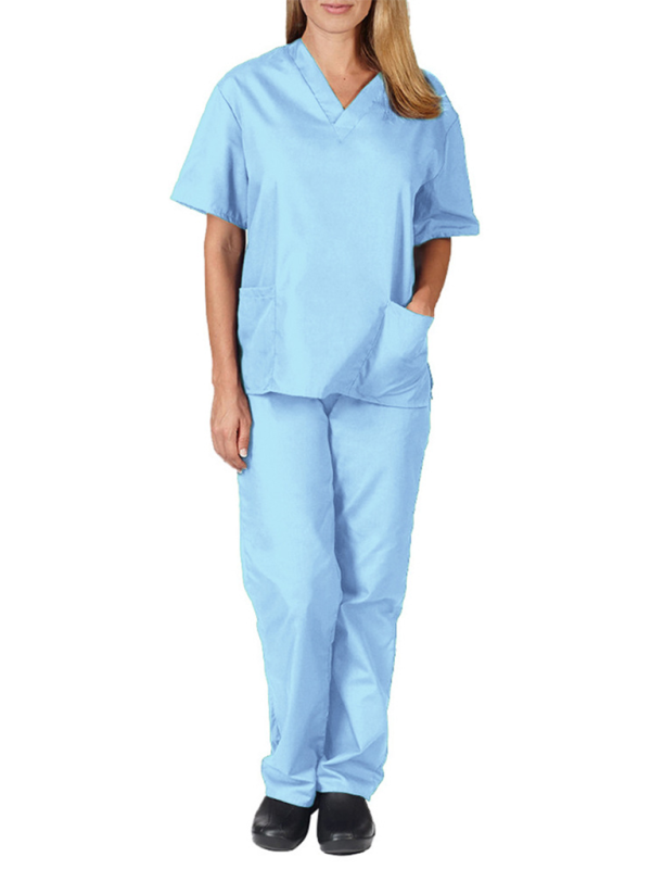 Quick-drying nurse gown - elastic fit