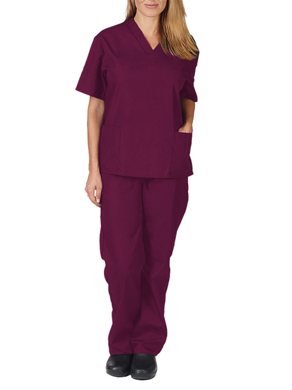 Quick-drying nurse gown - elastic fit