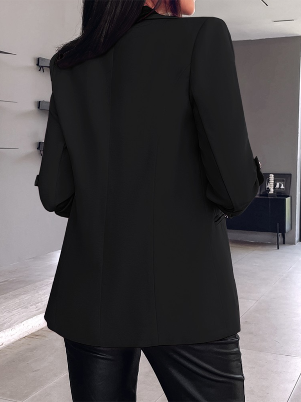 Stylish Blazer With Sleeves And Buttons for Women