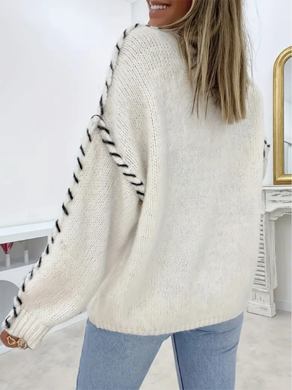 Chic Women's Knitted Pullover