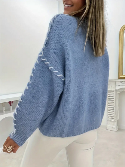 Chic Women's Knitted Pullover