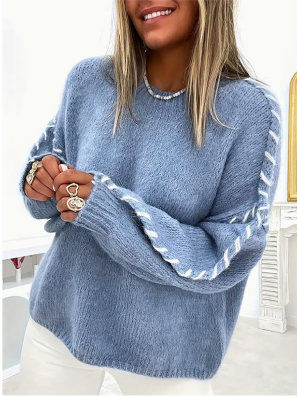 Chic Women's Knitted Pullover