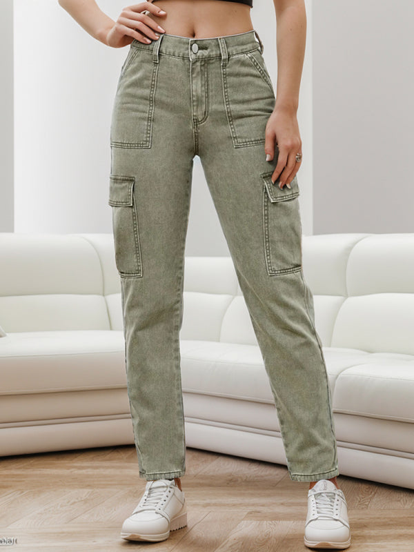 Women's Versatile Utility Cargo Trousers