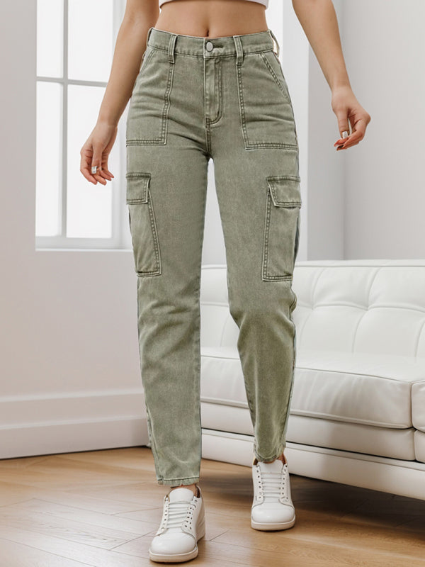 Women's Versatile Utility Cargo Trousers