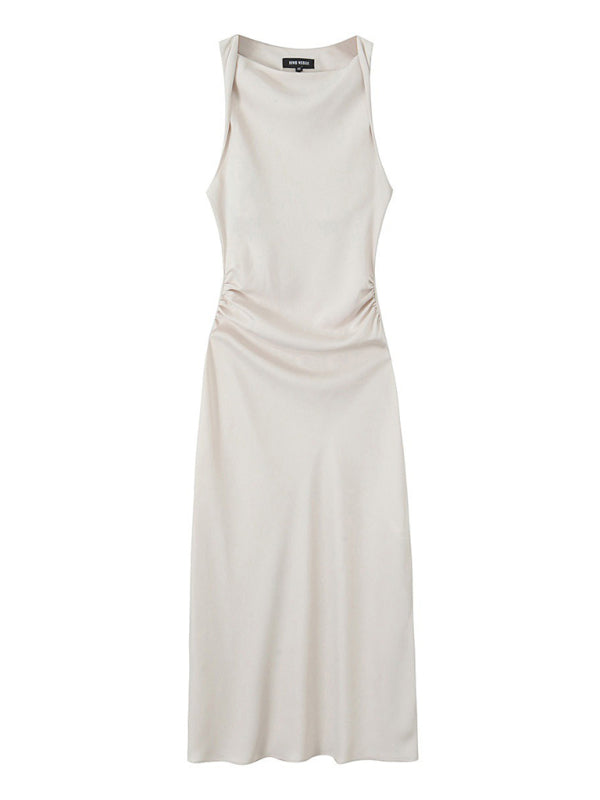 Women's Fashion Elegant Slim Midi Dress for Stylish Women