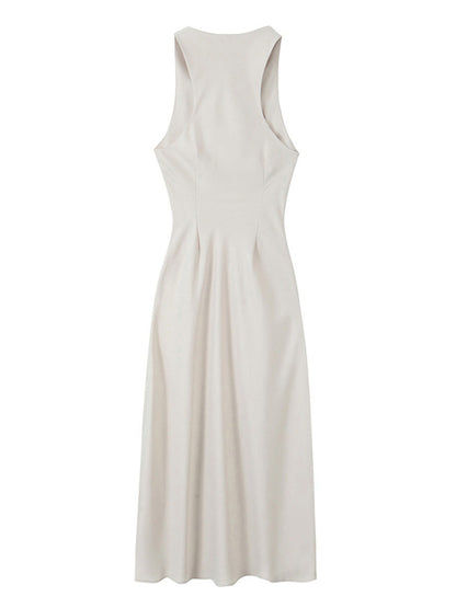 Women's Fashion Elegant Slim Midi Dress for Stylish Women