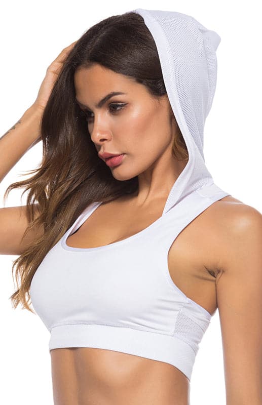 Women's Quick-Dry Hooded Yoga Vest