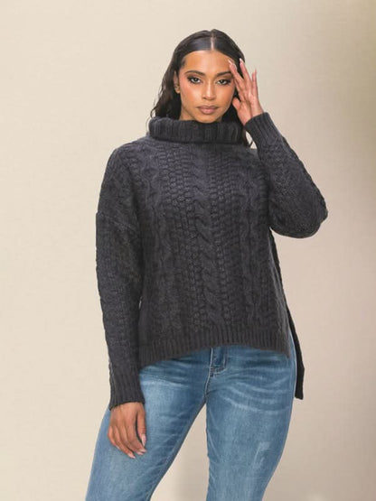 Women's BLUE color leisure knit tops