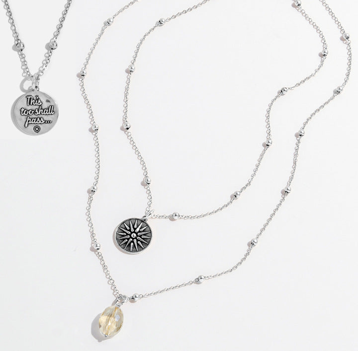 This Too Shall Pass Star Dainty Necklace Katia Designs