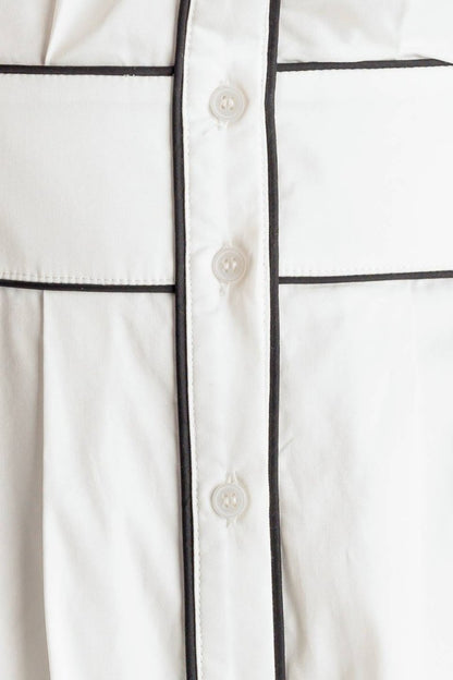 IN THE BREEZE WHITE WOVEN MIDI DRESS - Love Salve