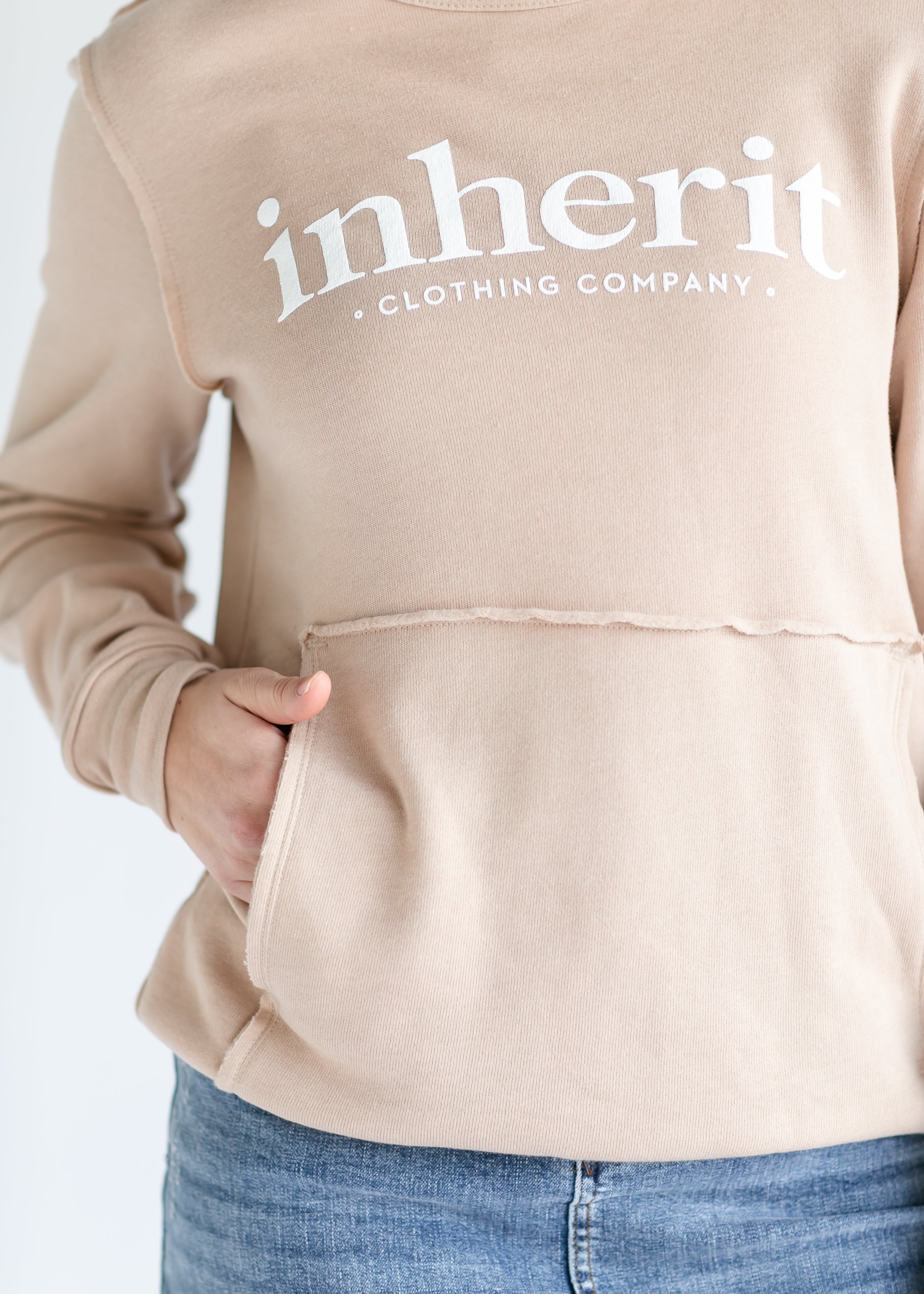 Inherit Raw Edge Crewneck Sweatshirt Inherit Co.