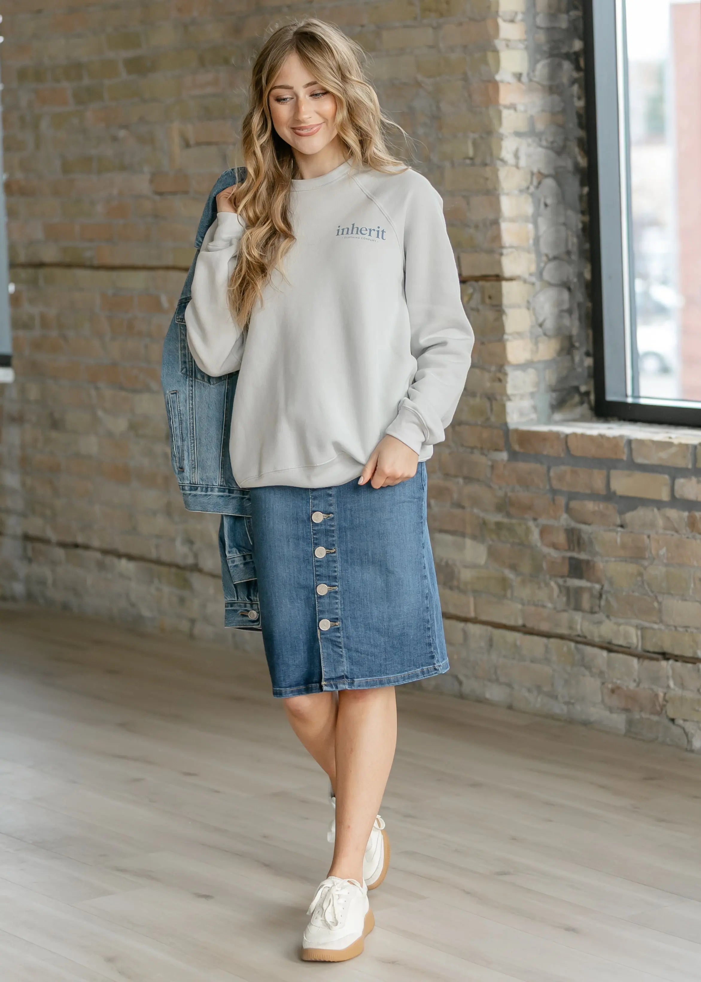 Inherit Renew Christian Graphic Sweatshirt Inherit Co.