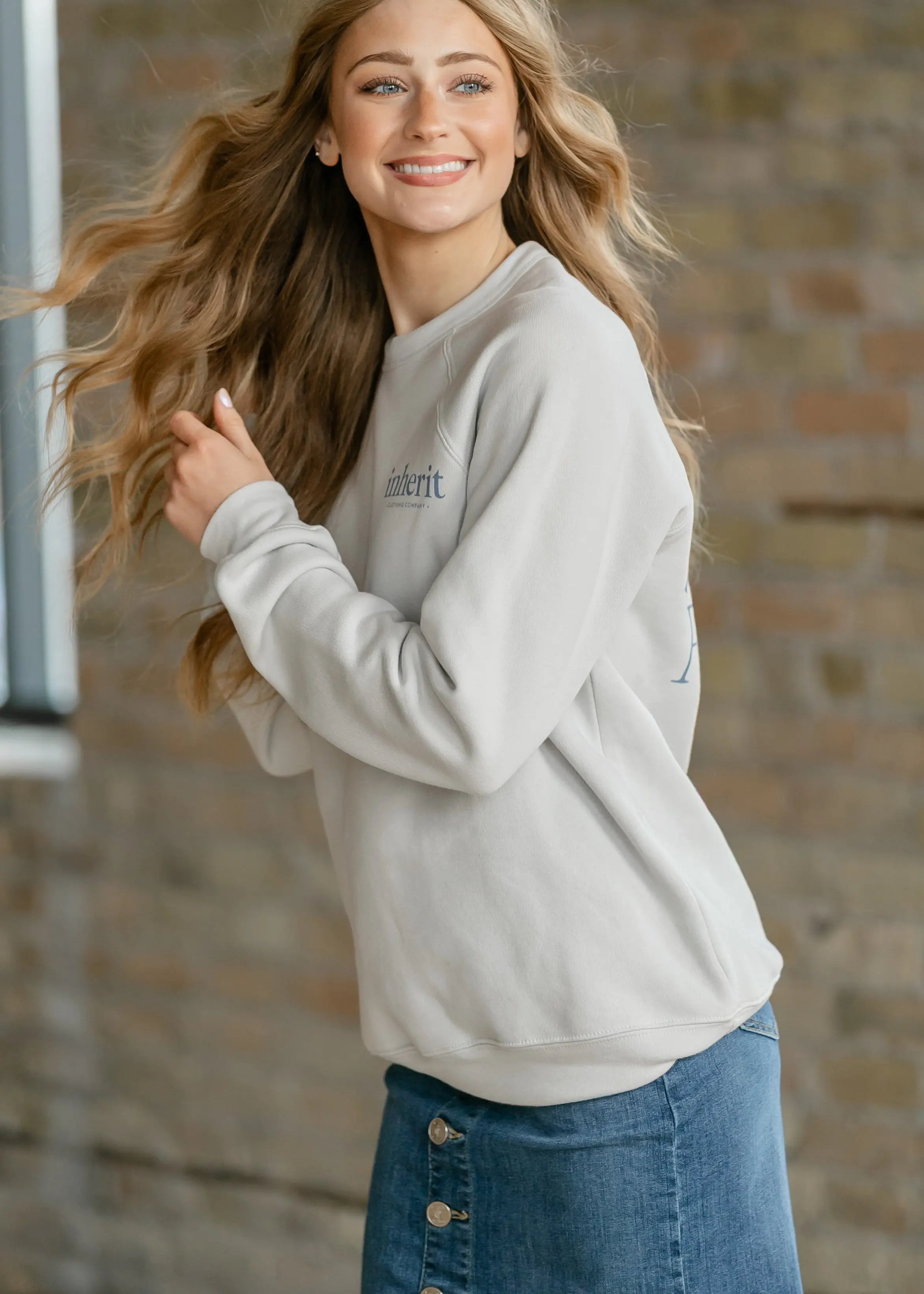 Inherit Renew Christian Graphic Sweatshirt Inherit Co.