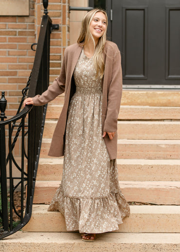 Isabella V Neck Maxi Dress