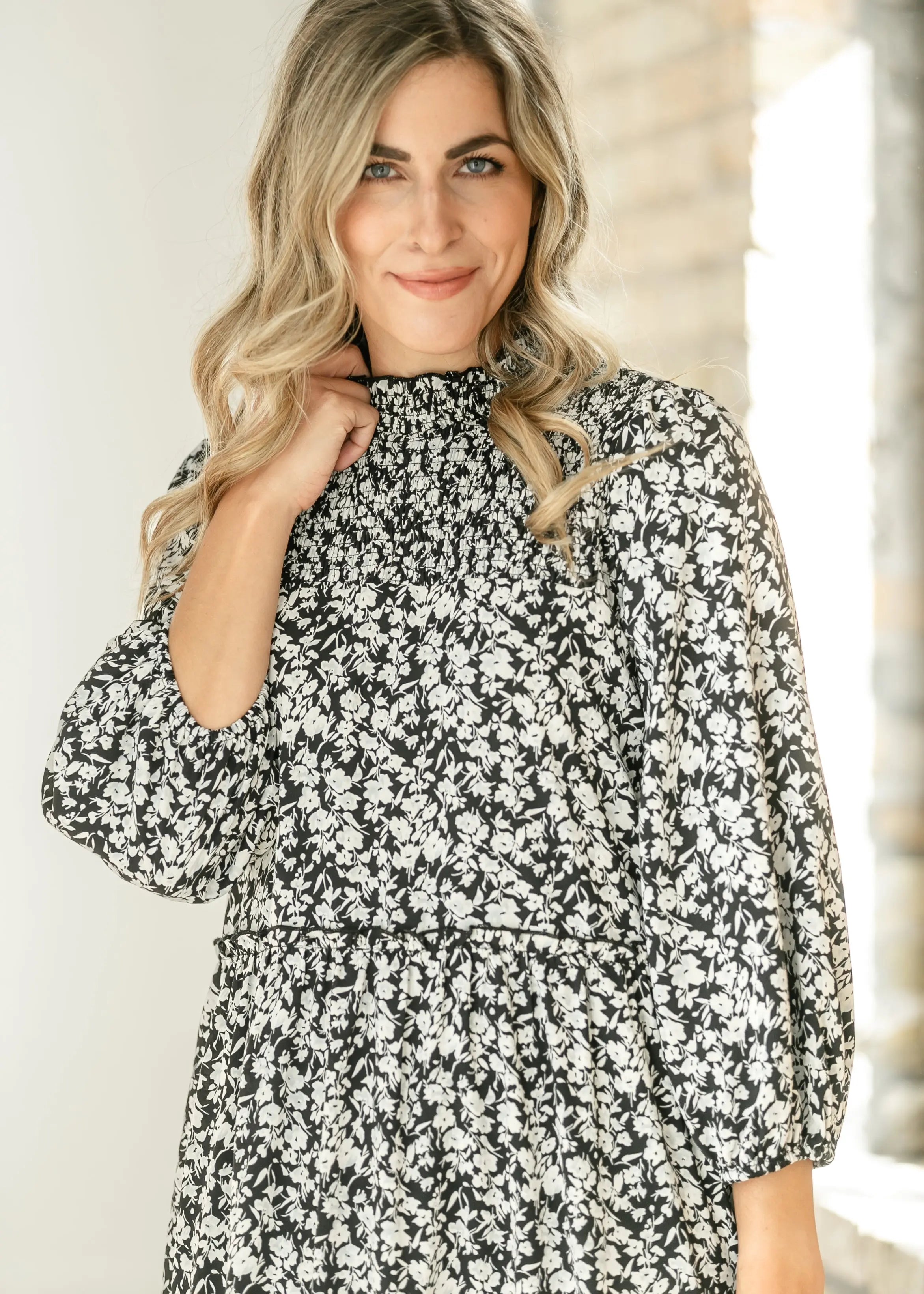 Isla 3/4 Sleeve Midi Dress Inherit Co.