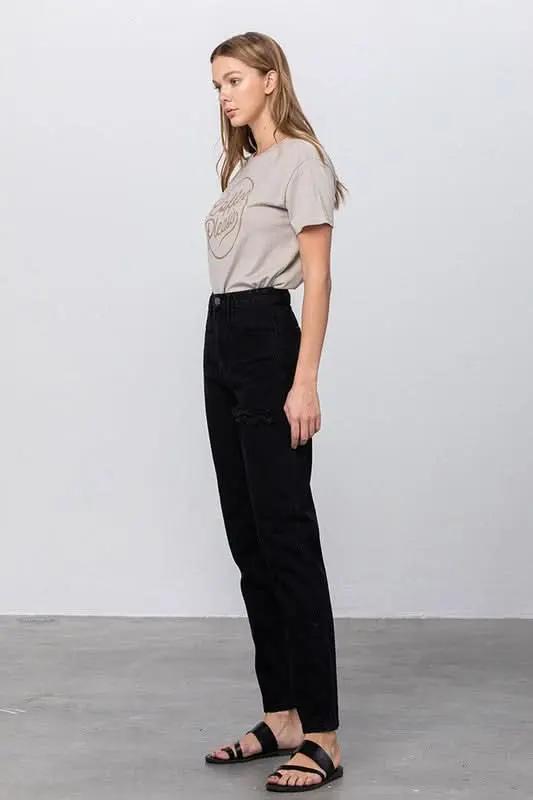 JADON RIPPED MOM JEANS - Love Salve 