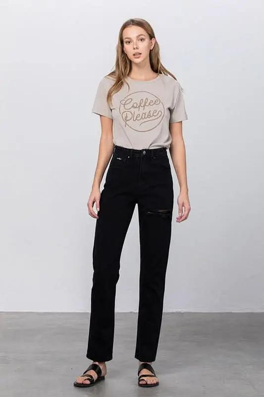 JADON RIPPED MOM JEANS - Love Salve 