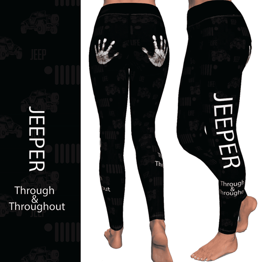 Jeeper Through and Throughout High Waist Buttery Soft with Pockets MM