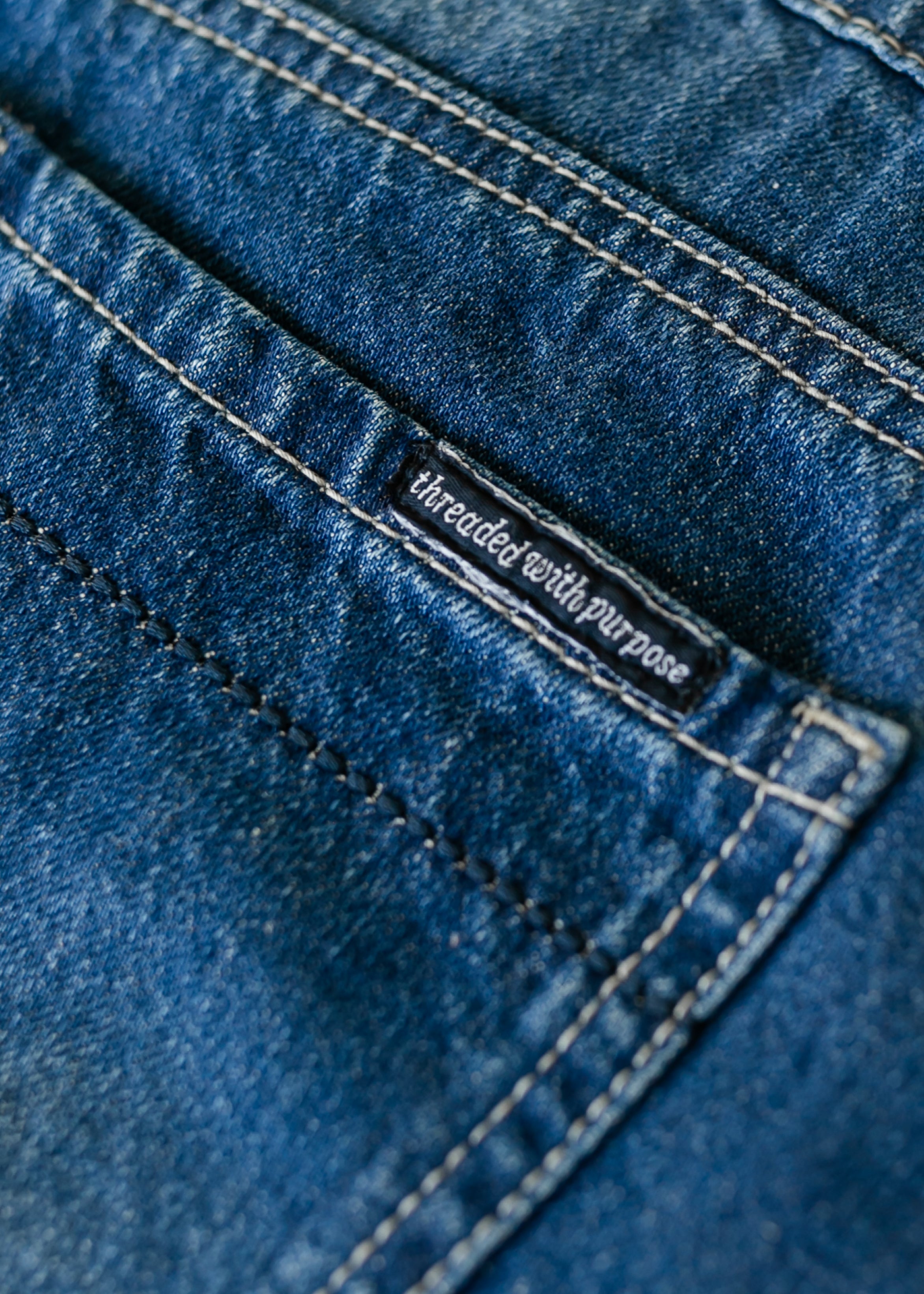 Jennifer A-Line Long Denim Skirt Inherit Co.