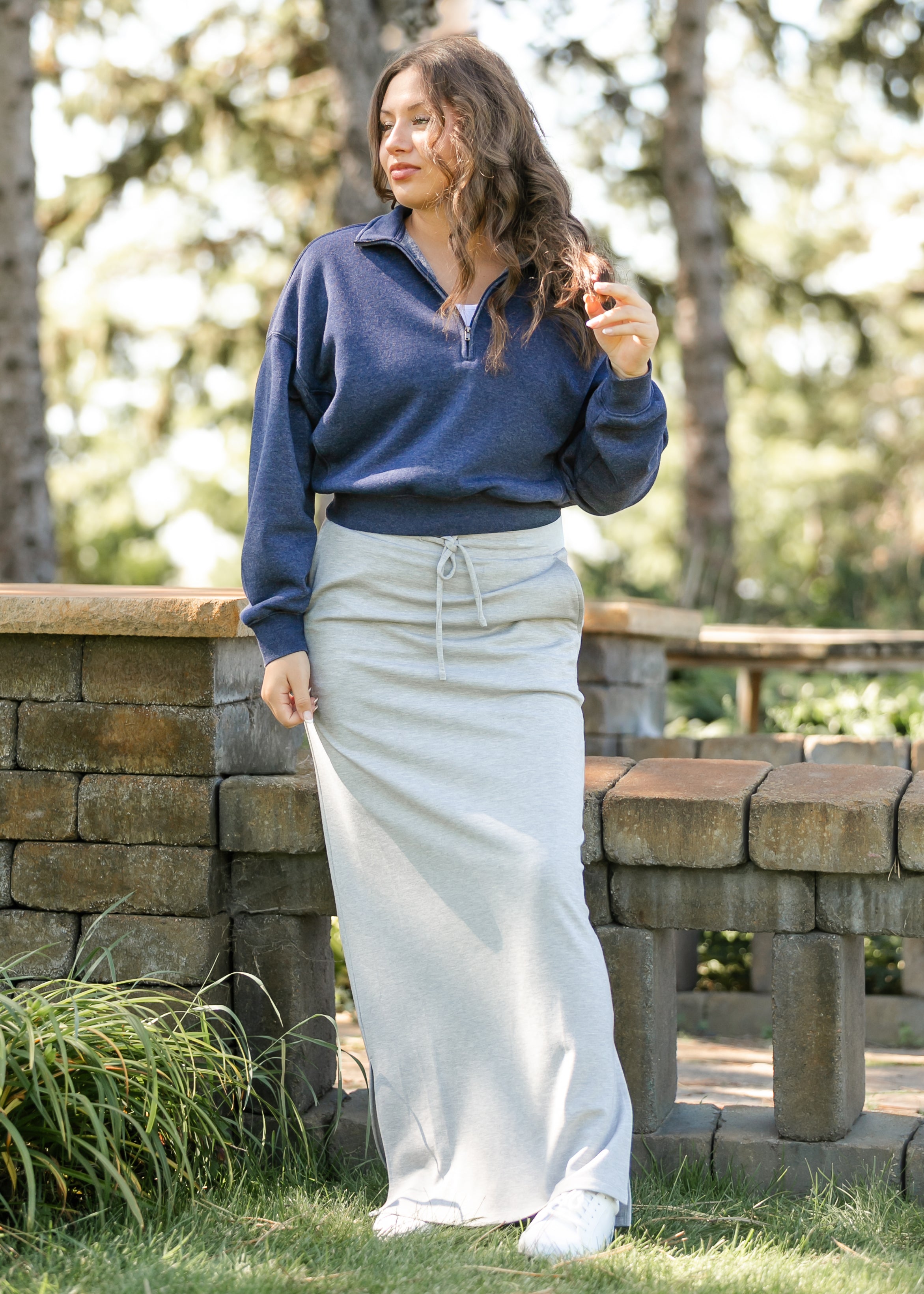 Jordan Knit Maxi Skirt Inherit Co.