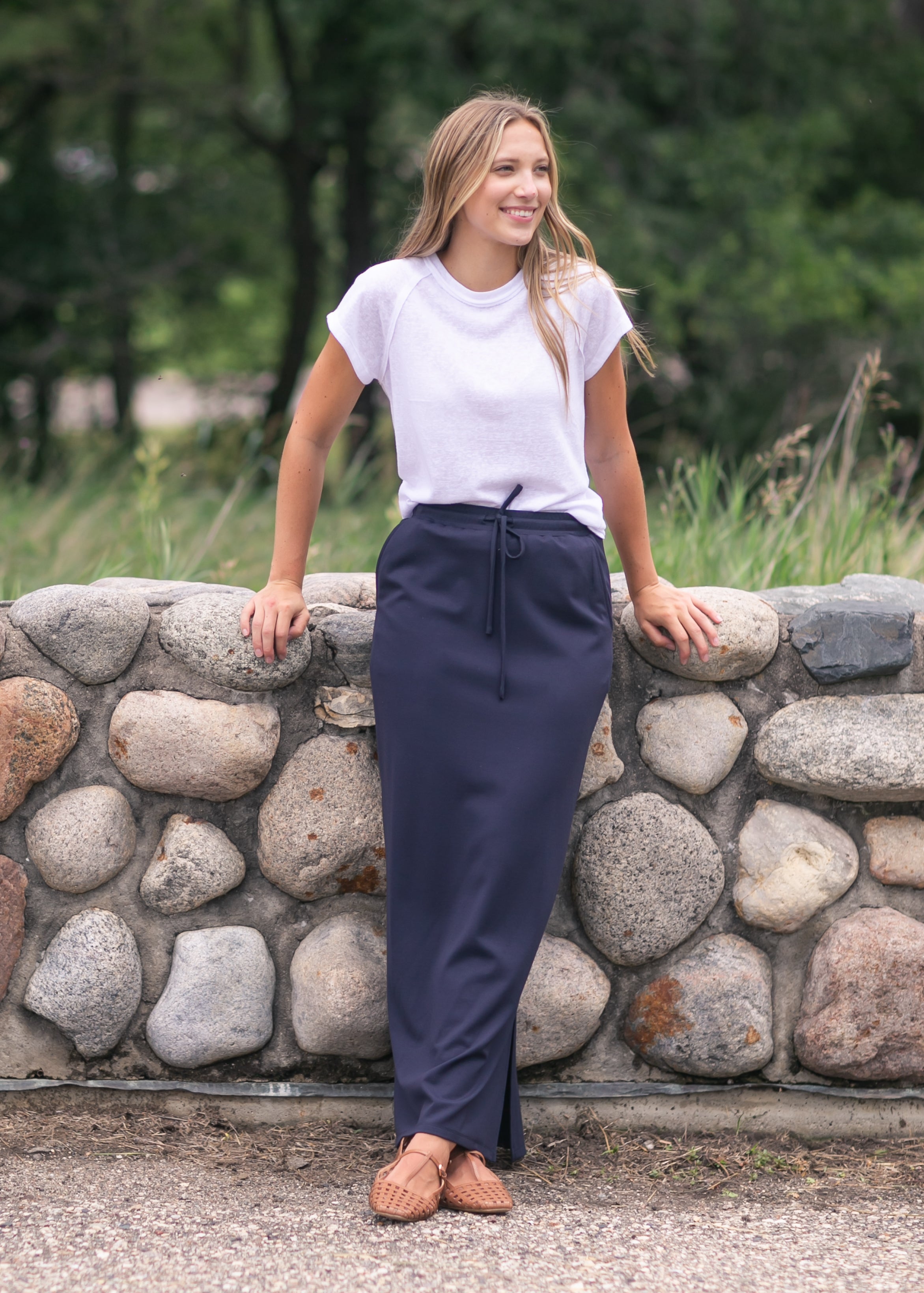 Jordan Knit Maxi Skirt Inherit Co.