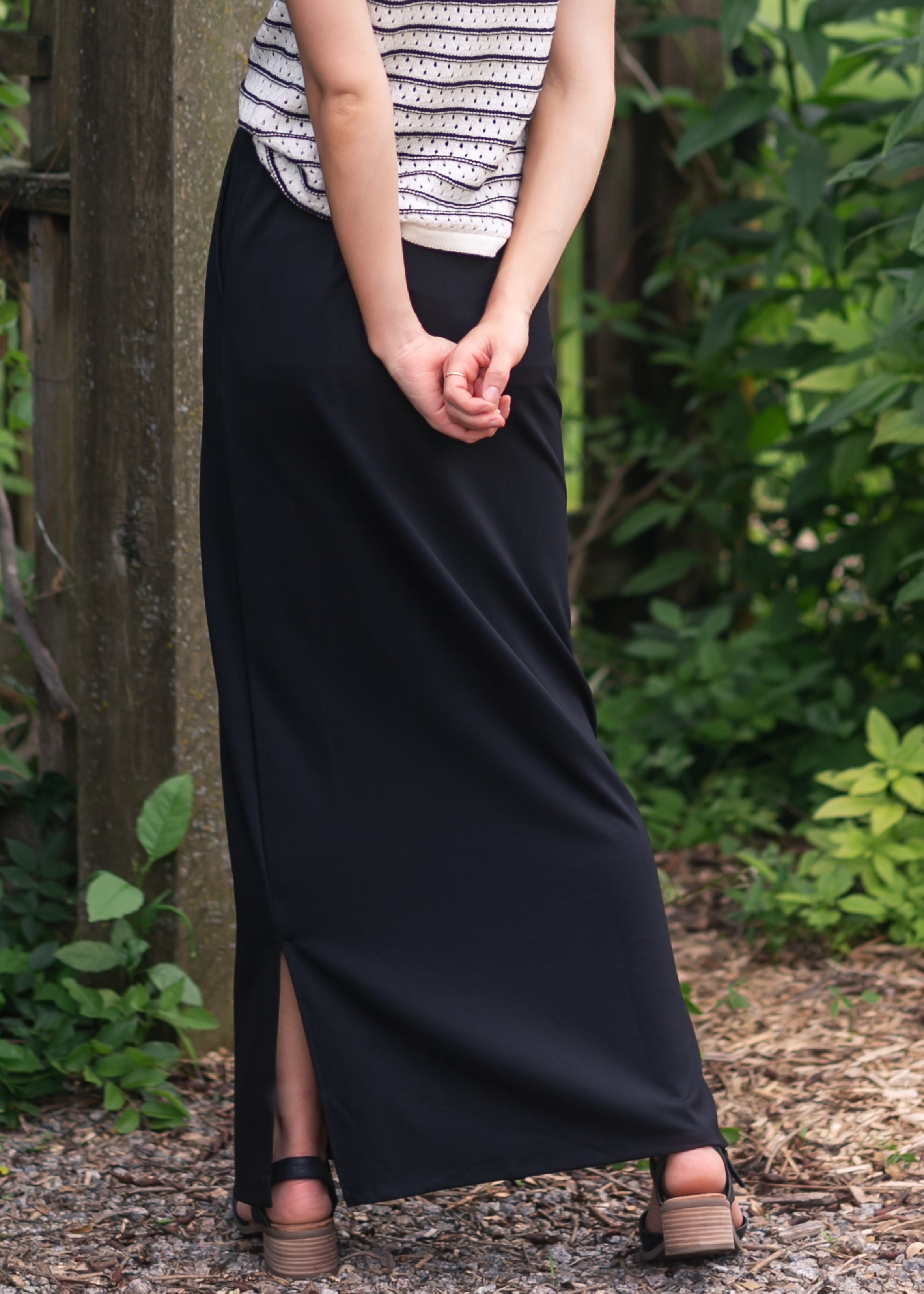 Jordan Knit Maxi Skirt Inherit Co.