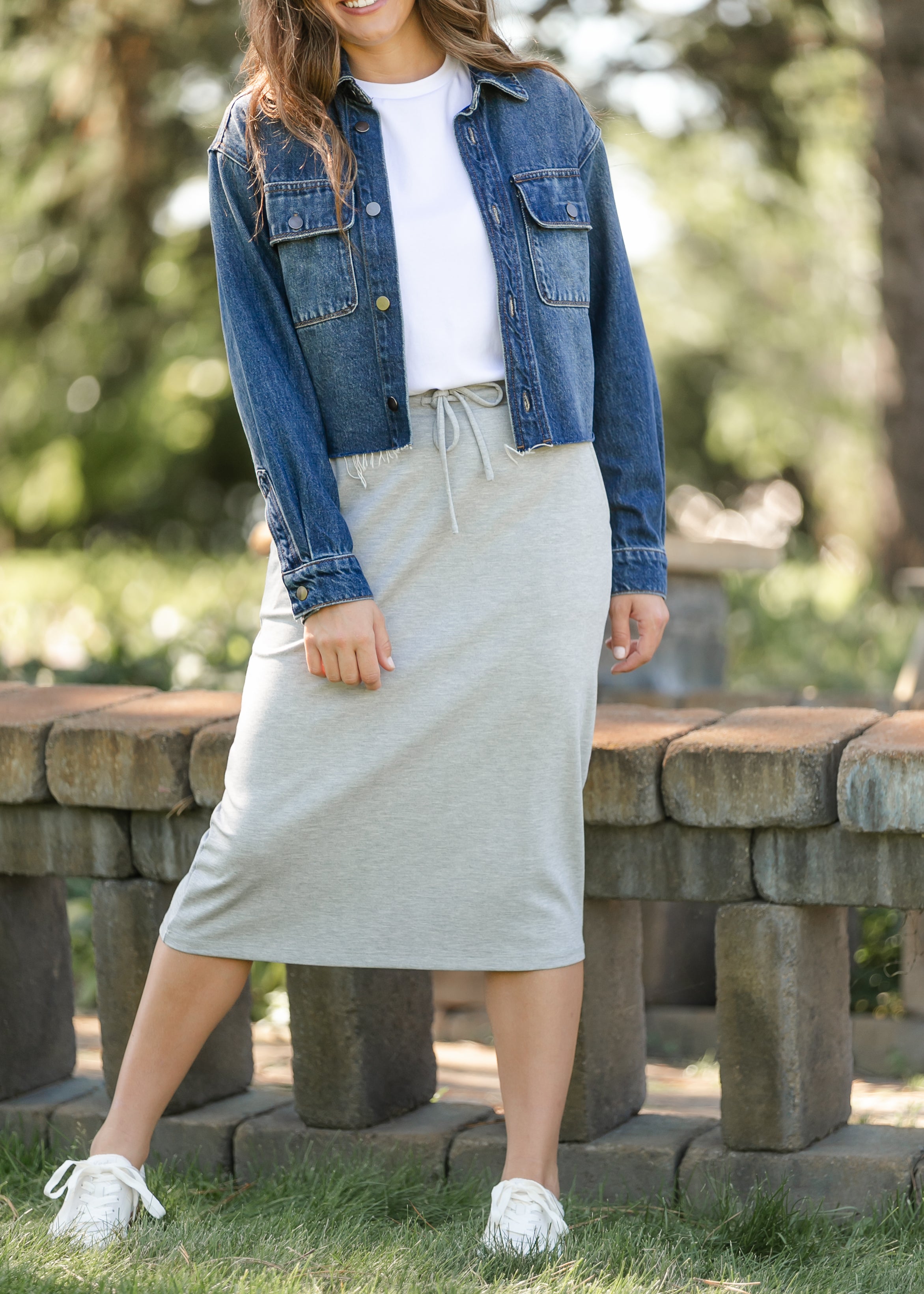 Jordan Knit Midi Skirt Inherit Co.