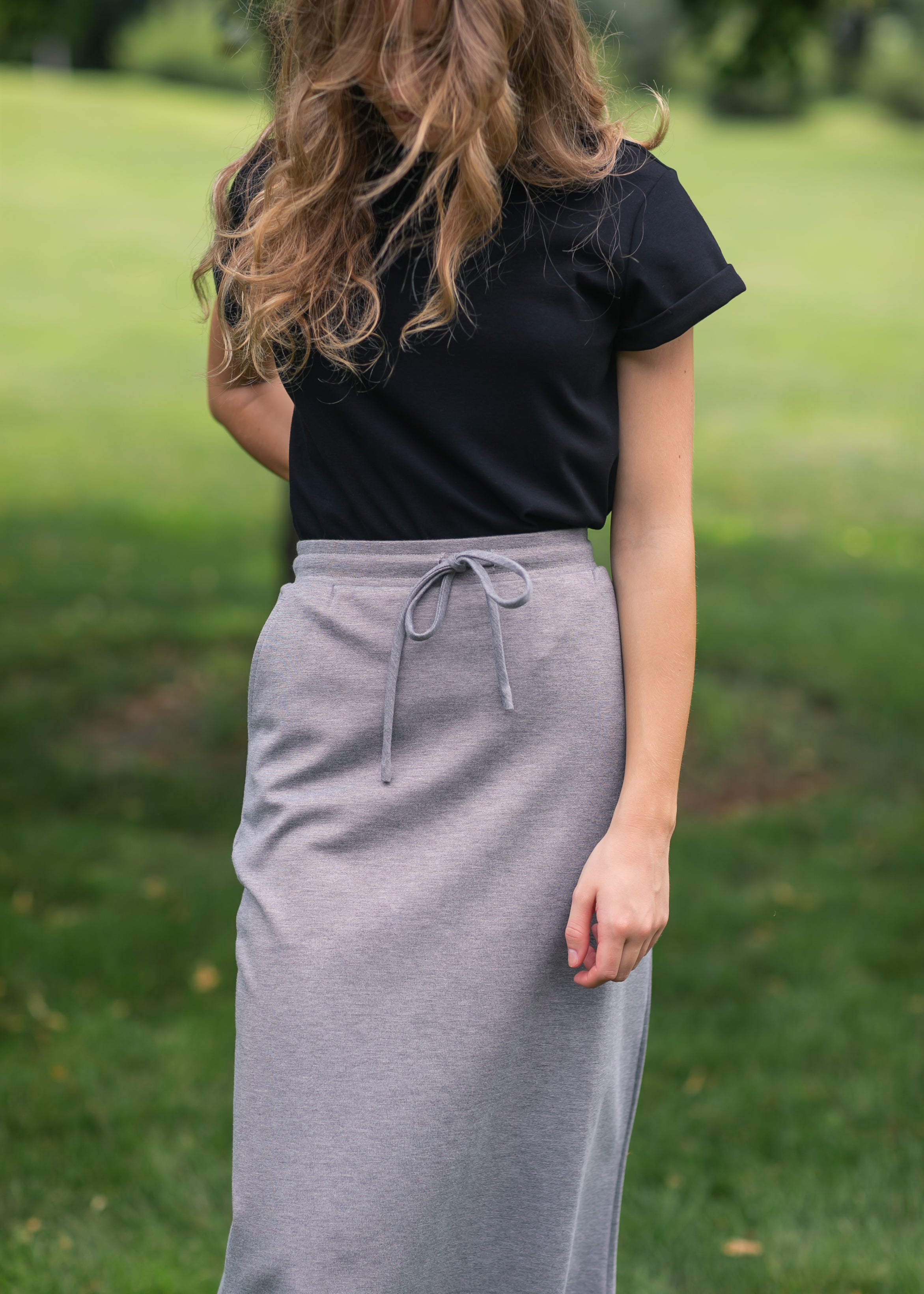 Jordan Knit Midi Skirt Inherit Co.